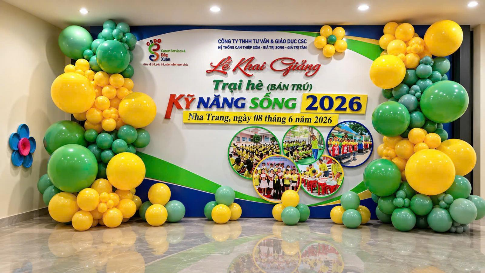 Khai Giảng Khóa Học Bán Trú Hè 2026 tại Nha Trang